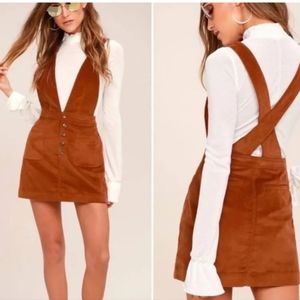 Free People Corduroy Jumpsuit Dress